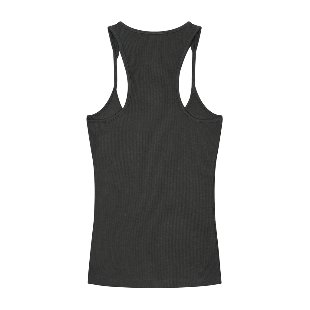 Women's Fitted Tank Dark